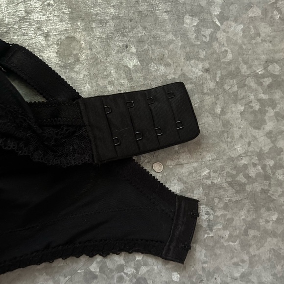 Chantelle Festivité Lace Plunge Bra in Black 32DDDD - Picture 7 of 7